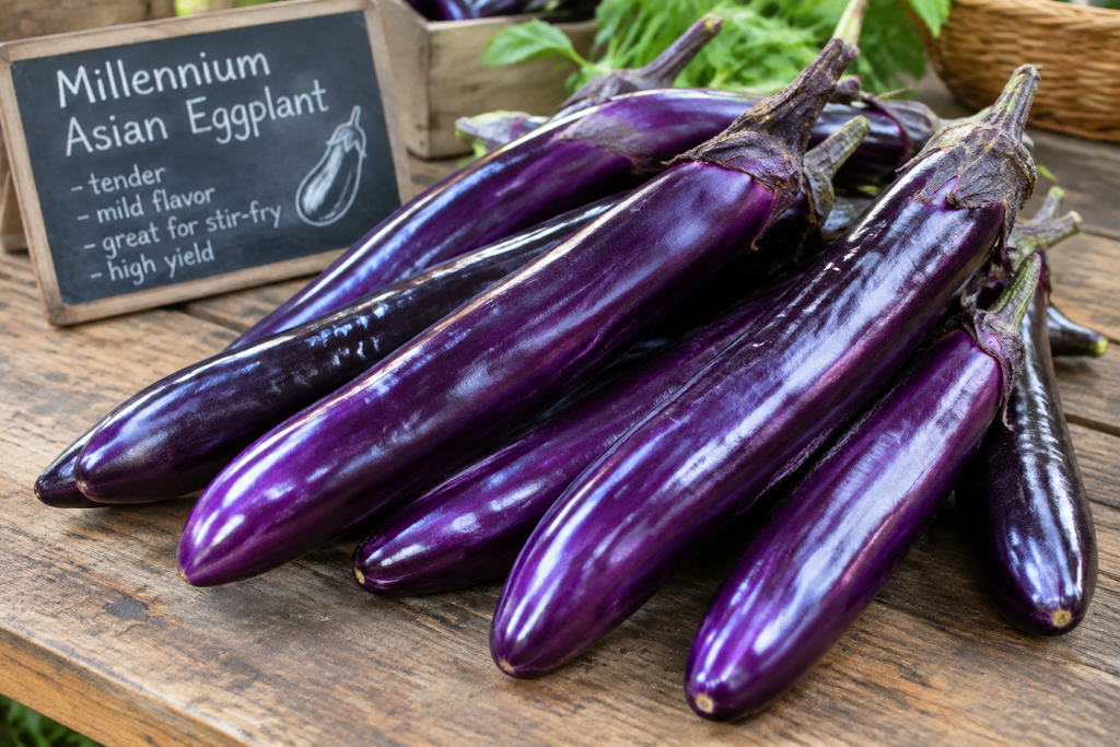 Eggplant, Asain, 10lb Restaurant/Canning Bundle