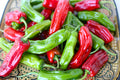 Peppers: Shishitos mixed red and green LB